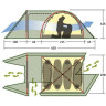 Палатка трекинговая ALEXIKA TOWER 4 PLUS FIB 9126.4801